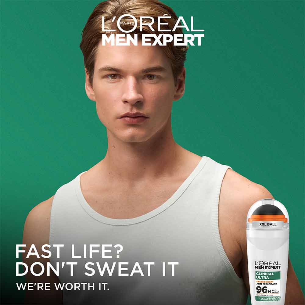 L'Oreal Men Expert Derma Control Deodorant Roll On 50ml - Image 3