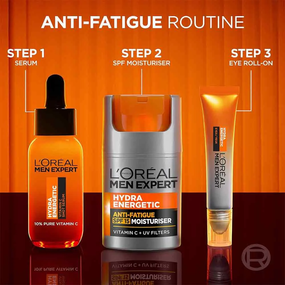 L'Oreal Men Expert Hydra Energetic Vitamin C Shot Serum 30ml - Image 6