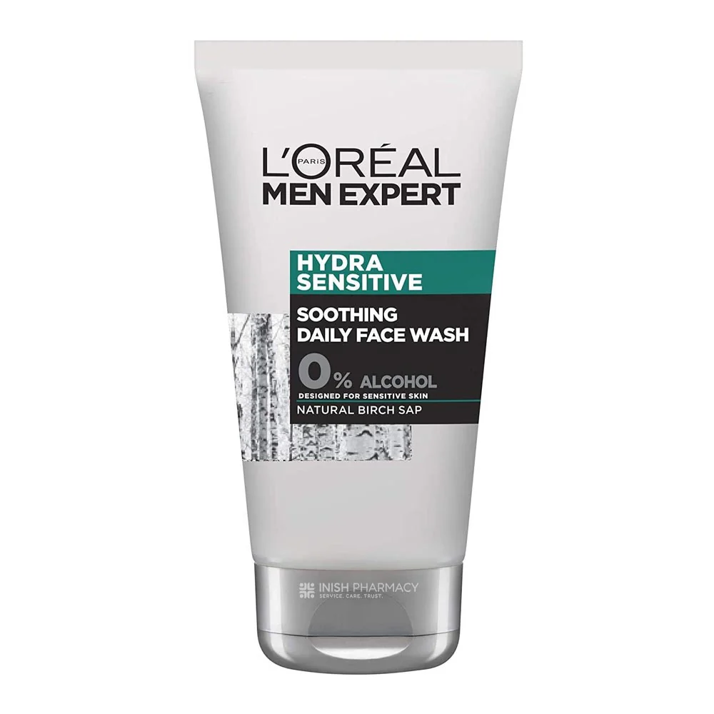 L'Oreal Men Expert Hydra Sensitive Soothing Daily Face Wash 100ml