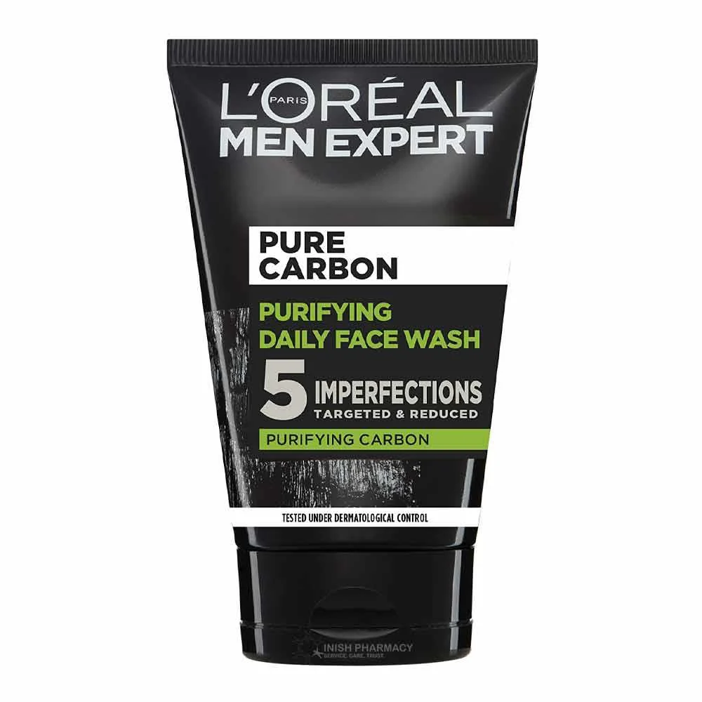 L'Oreal Men Expert Pure Carbon Purifying Face Wash 100ml