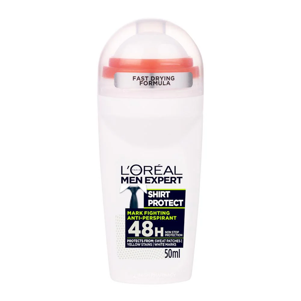 L'Oreal Men Expert Shirt Protect Anti-Perspirant Roll-On 50ml
