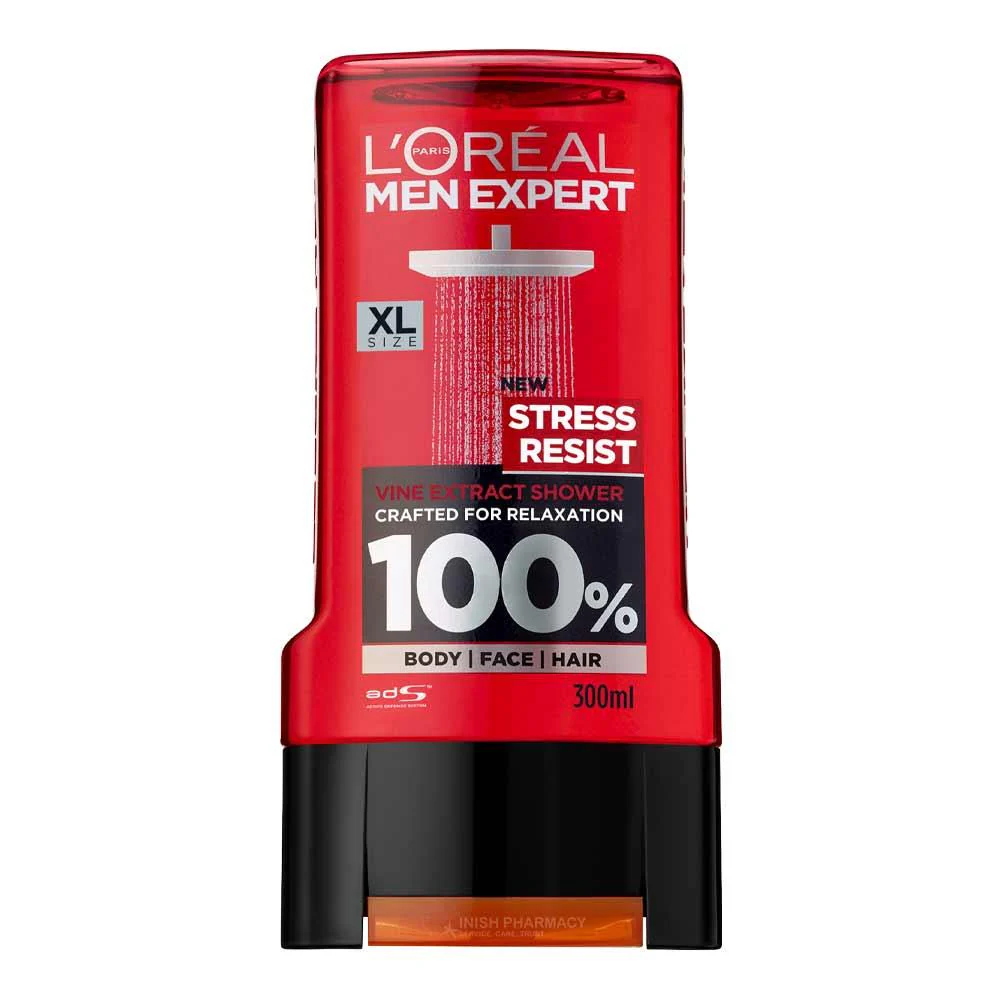 L'Oreal Men Expert Stress Resist Shower Gel 300ml