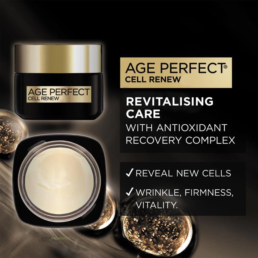 L'Oreal Paris Age Perfect Cell Renew Day Cream 50ml - Image 7