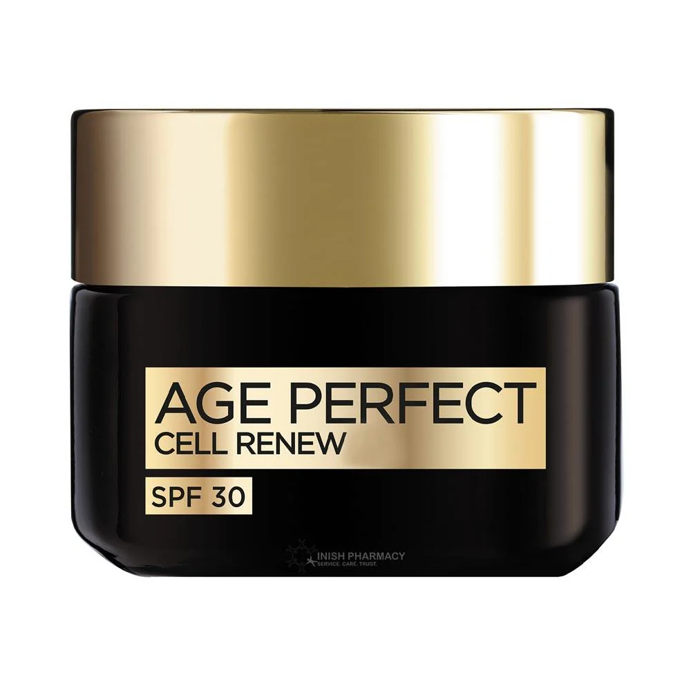 L'Oreal Paris Age Perfect Cell Renew Day Cream SPF 30 50ml - Image 2