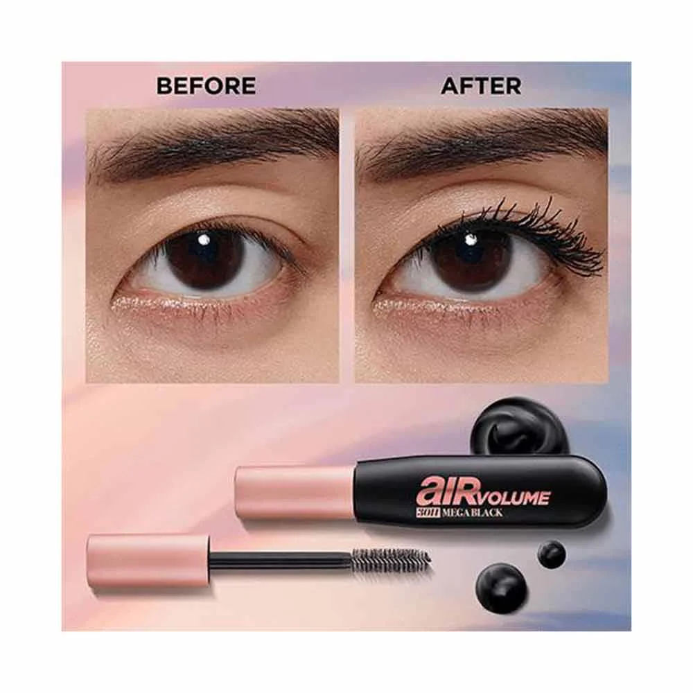 L'Oreal Paris Air Volume 30h Mega Mascara Black - Image 3