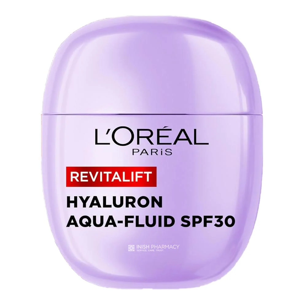 L'Oreal Paris Revitalift Filler Hyaluronic Plumping Aquafluid SPF30 40ml