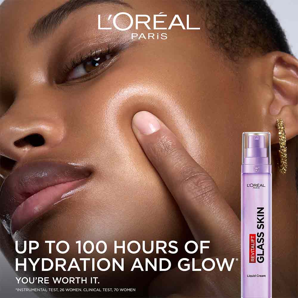 L'Oreal Paris Revitalift Filler Glass Skin Liquid Cream - Image 5