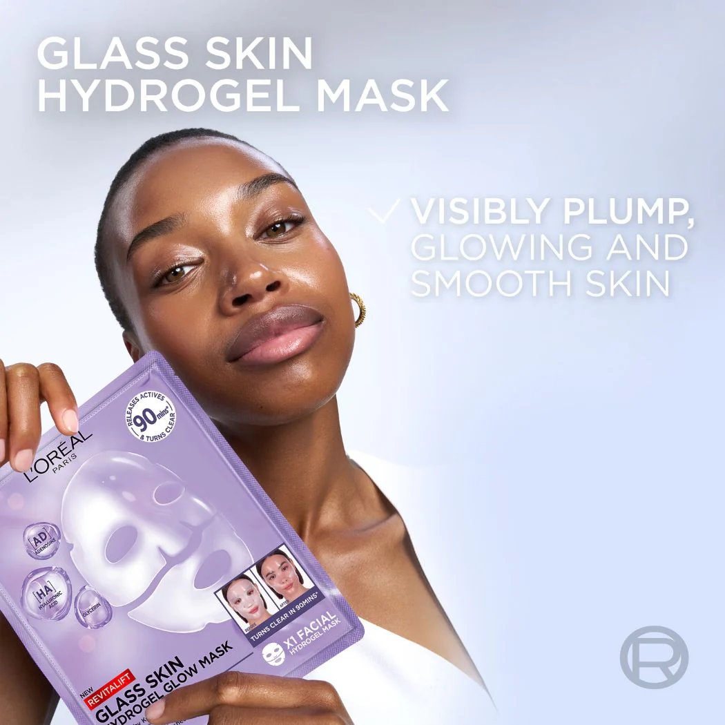 L'Oreal Paris Revitalift Filler Glass Skin Mask - Image 7