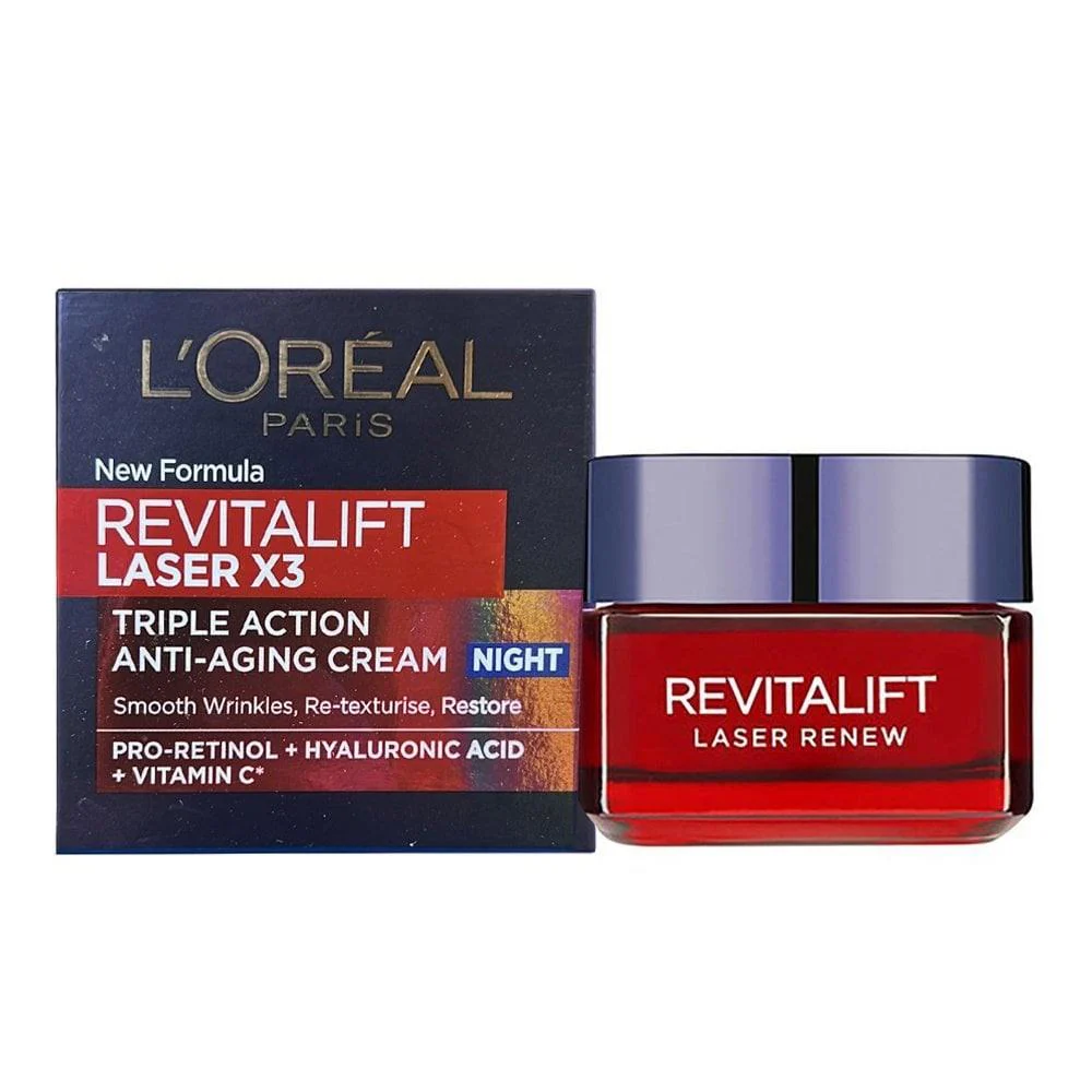 L'Oreal Paris Revitalift Laser Renew Anti-Ageing Night Cream-Mask 50ml