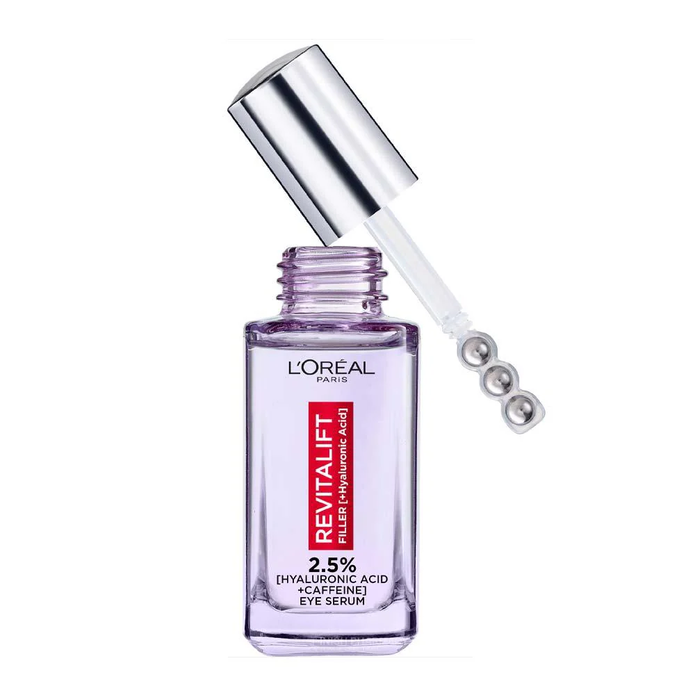 L'Oreal Revitalift Filler 2.5% Ha + Caffeine Eye Serum - Image 2