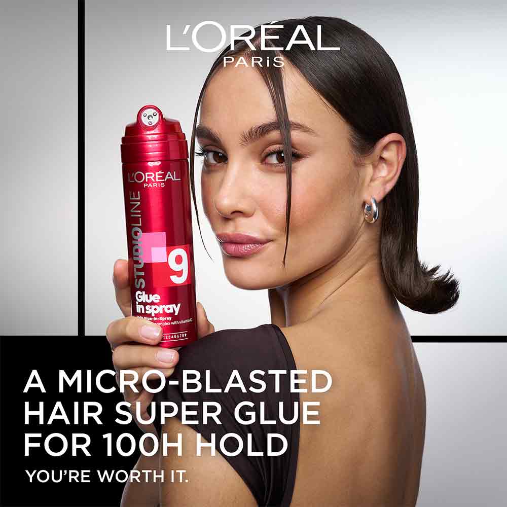 L'Oreal Studio Line Glue In Spray 200ml - Image 4