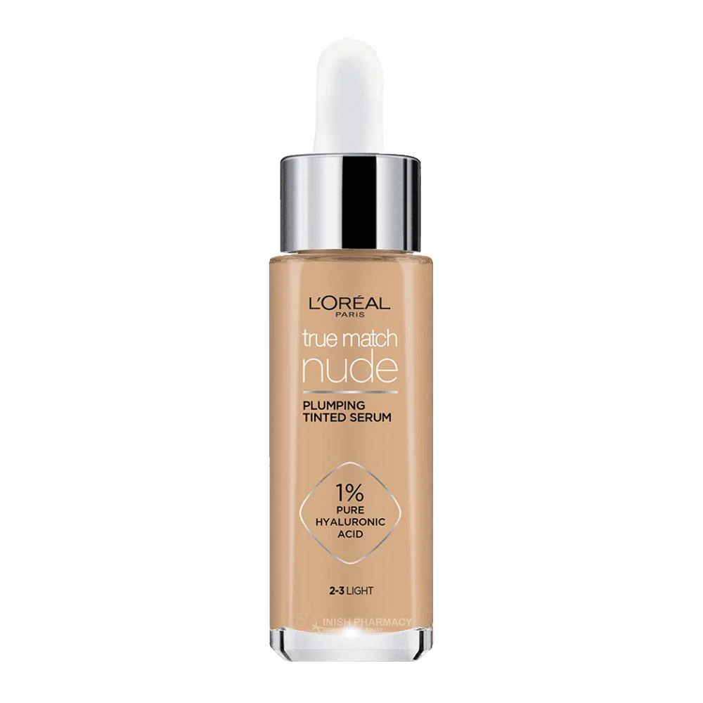 L'Oreal True Match Nude Plumping Tinted Serum 4-5 Medium - Image 10