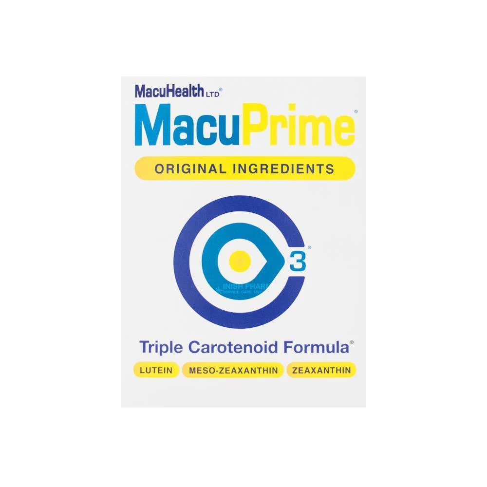 MacuPrime Triple Carotenoid Formula 90 Pack