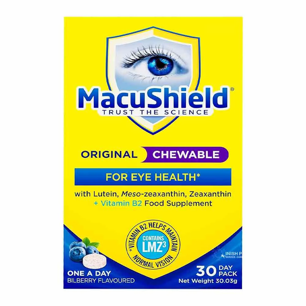 MacuShield Original Chewable Tablets 30 Pack