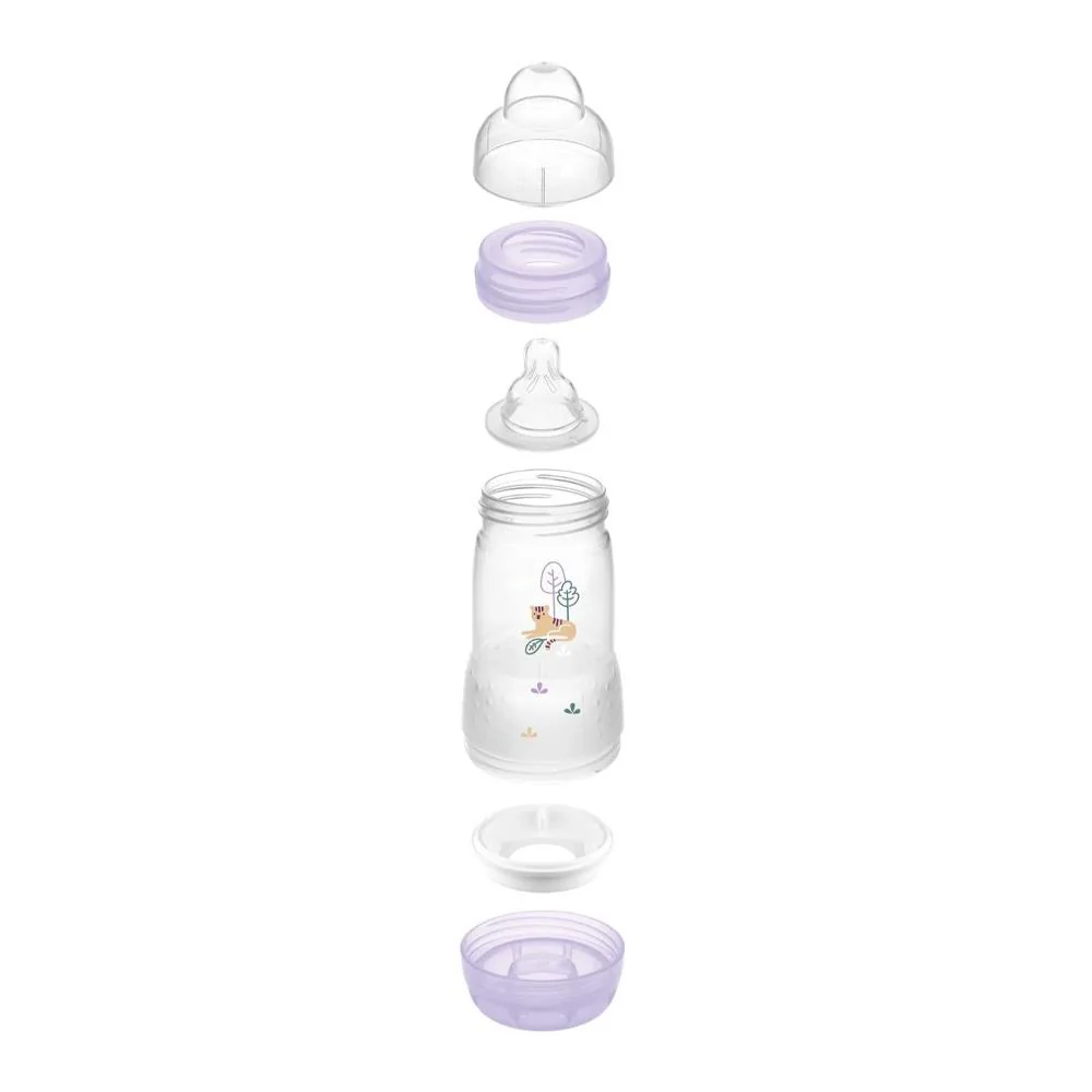 MAM Easy Start Anti-Colic Bottle 160ml 0+Months 2 Pack Blue - Image 3