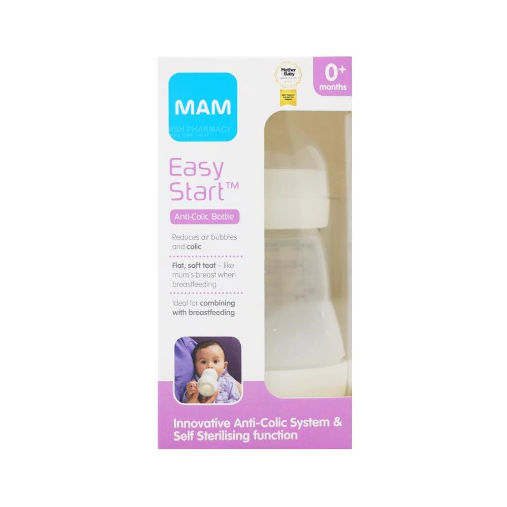 MAM Easy Start Anti-Colic Bottle 160ml 0+Months - Image 3