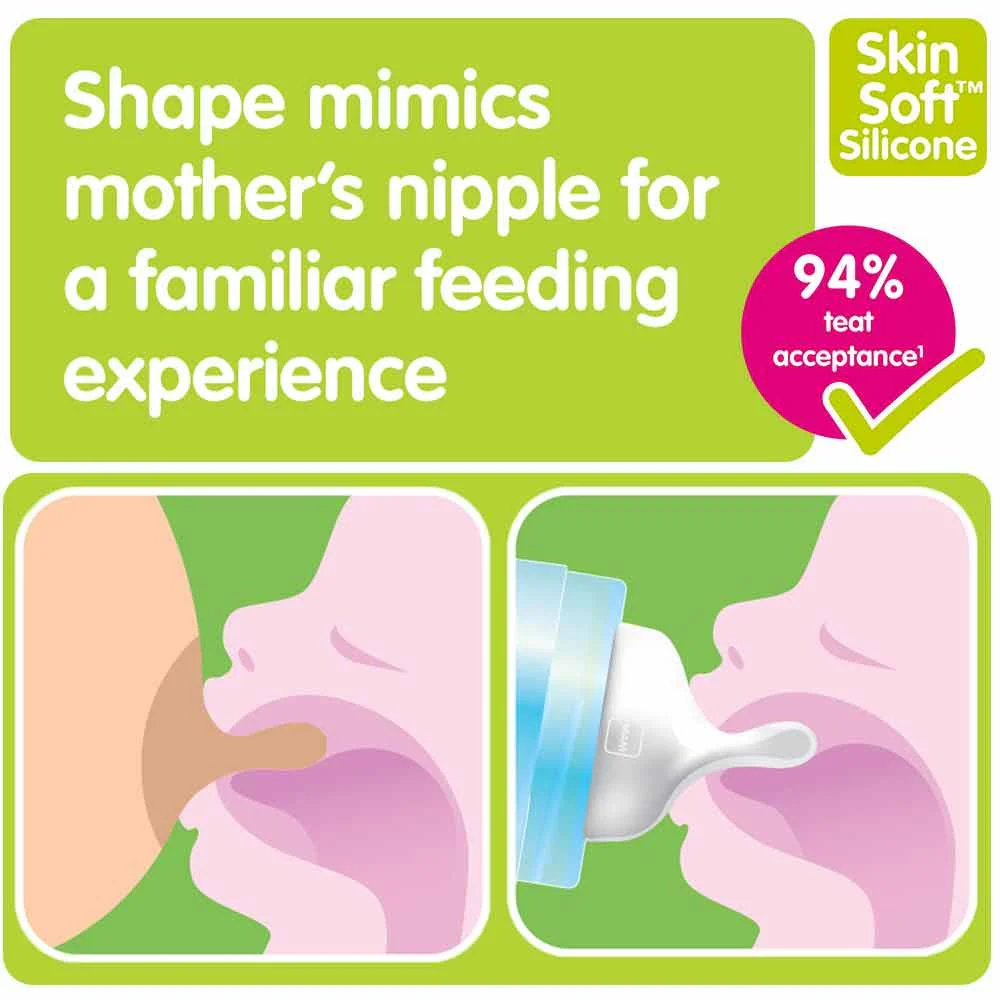 MAM Easy Start Anti-Colic Bottle 2m+ 260ml Pack of 3 Pink - Image 2