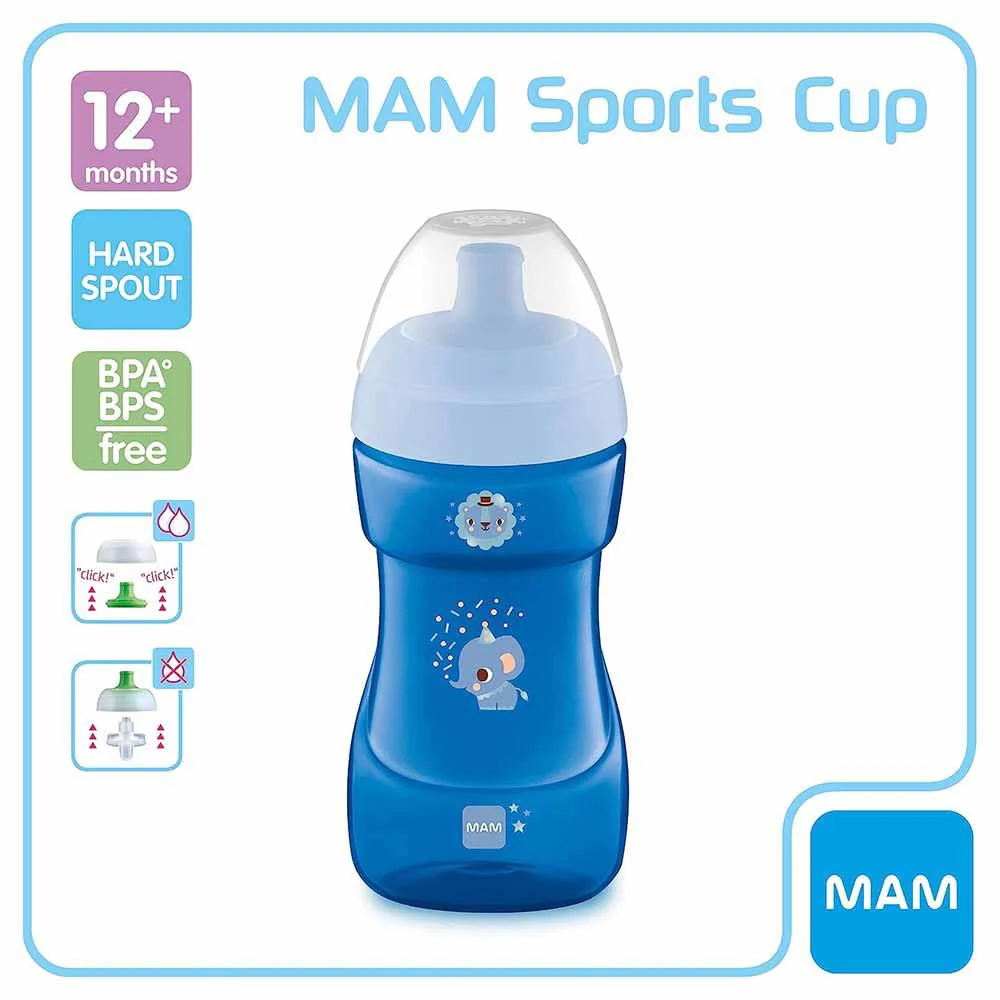 MAM Sports Cup 12+Months Blue 330ml - Image 2