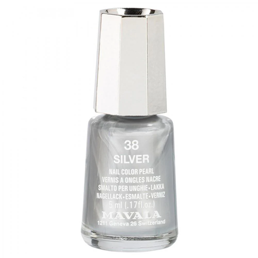 Mavala Nail Varnish Silver 38 5ml