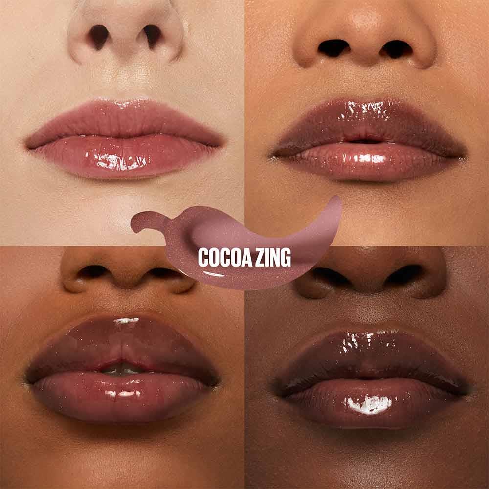 Maybelline Lifter Plump Lip Gloss 007 Cocoa Zing - Image 4