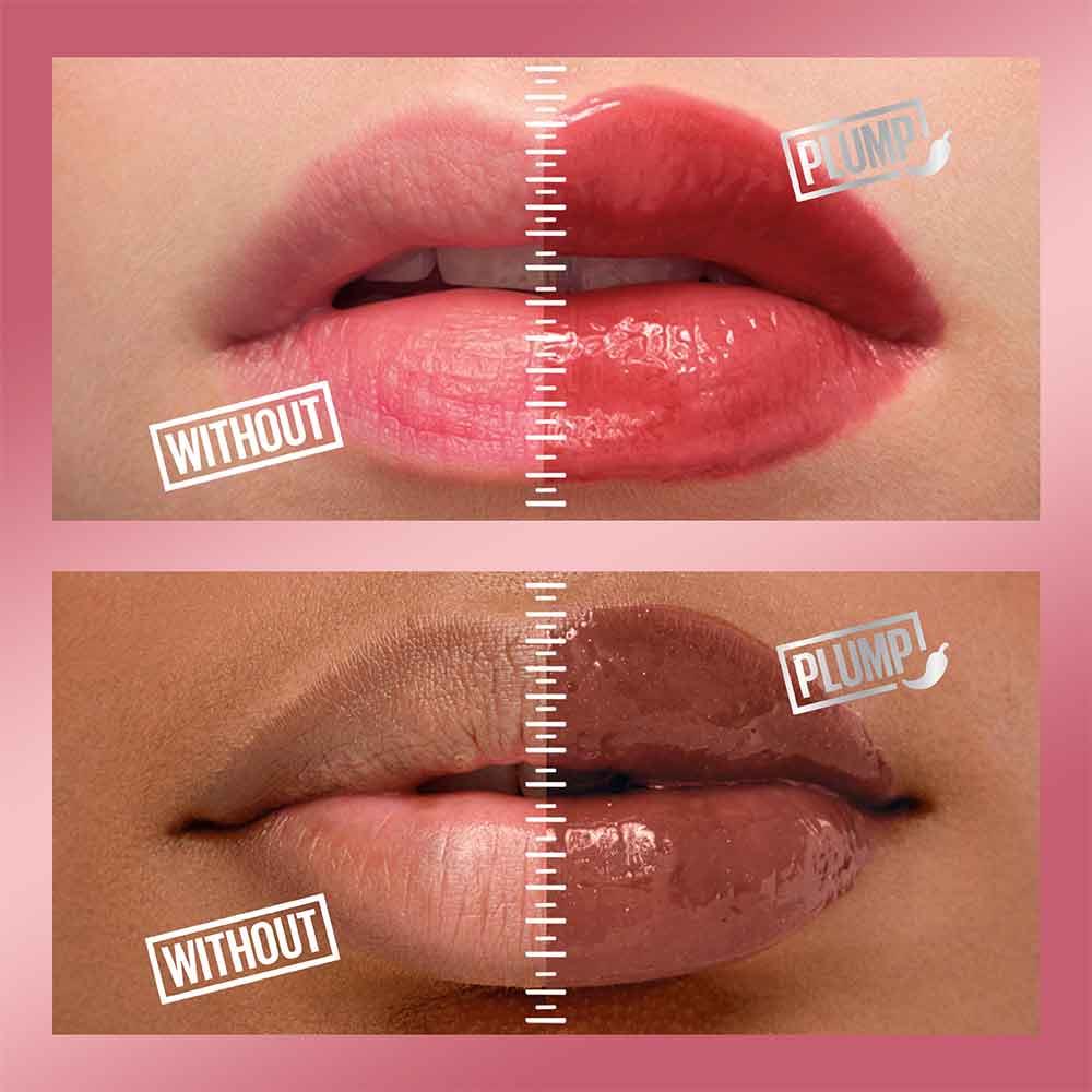 Maybelline Lifter Plump Lip Gloss 008 Hot Honey - Image 7