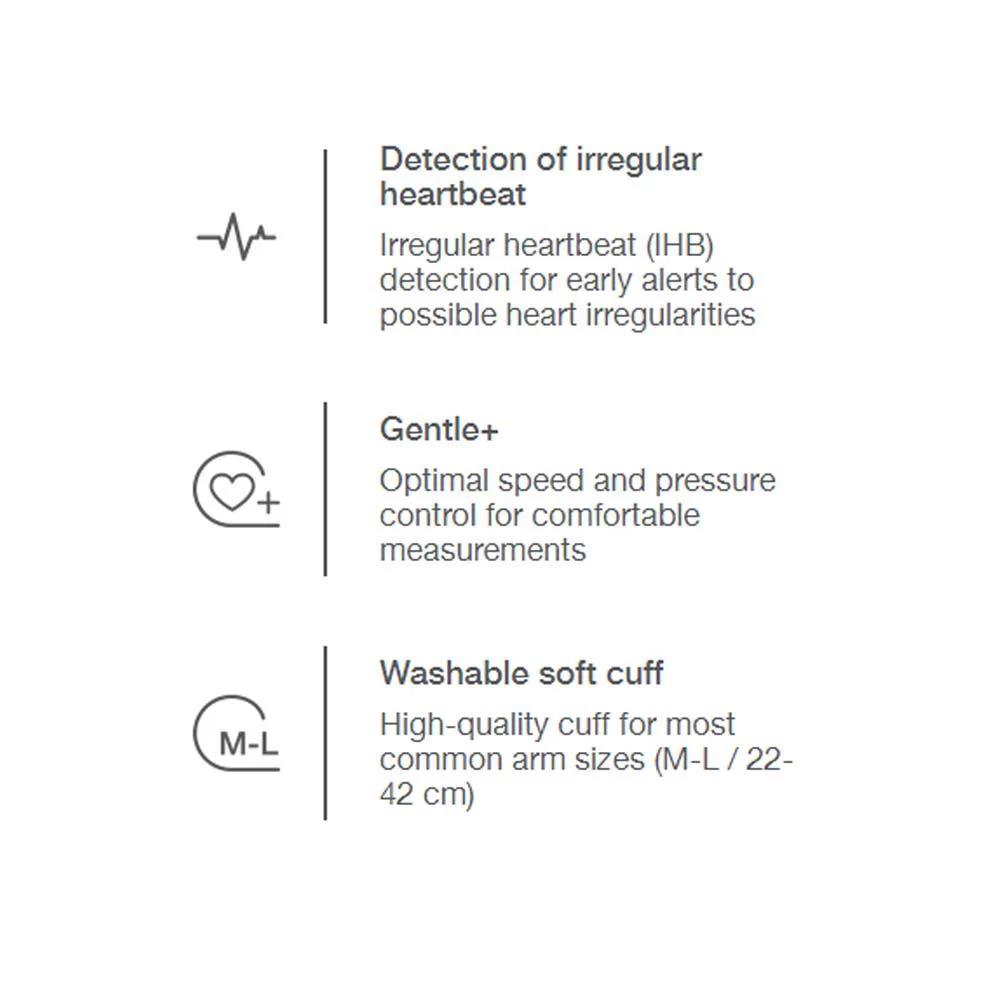 Microlife Blood Pressure Monitor with IHB Technology BPB2 Basic - Image 3