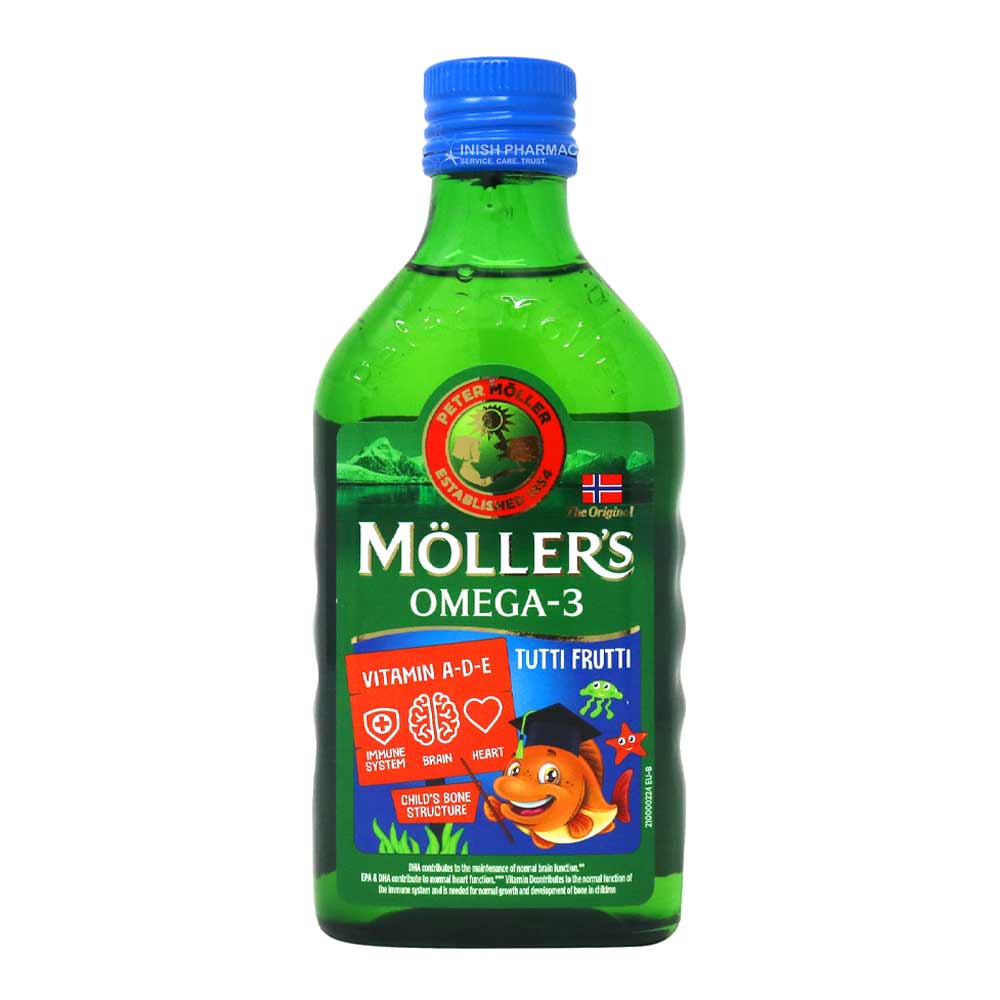 Mollers Omega 3 Vitamin A D & E - Image 3
