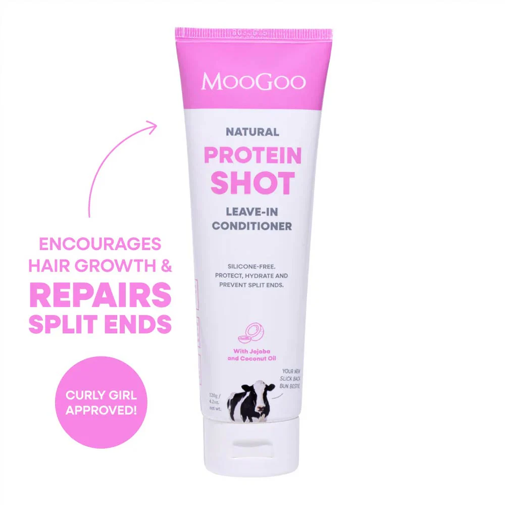 Moogoo Natural Protein Shot Leave-In Conditioner 50ml - Image 3