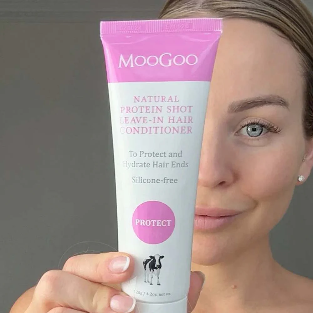 Moogoo Natural Protein Shot Leave-In Conditioner 50ml - Image 4
