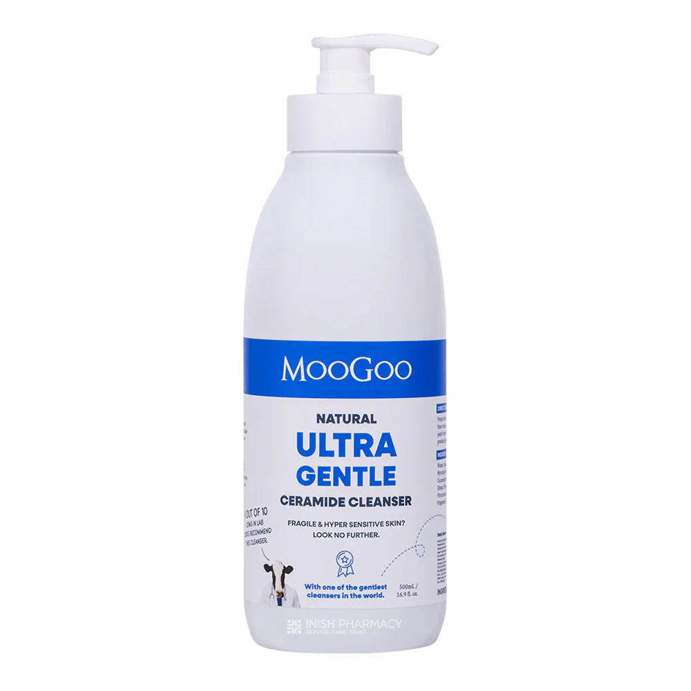 MooGoo Natural Ultra Gentle Cleanser with Ceramides 500ml