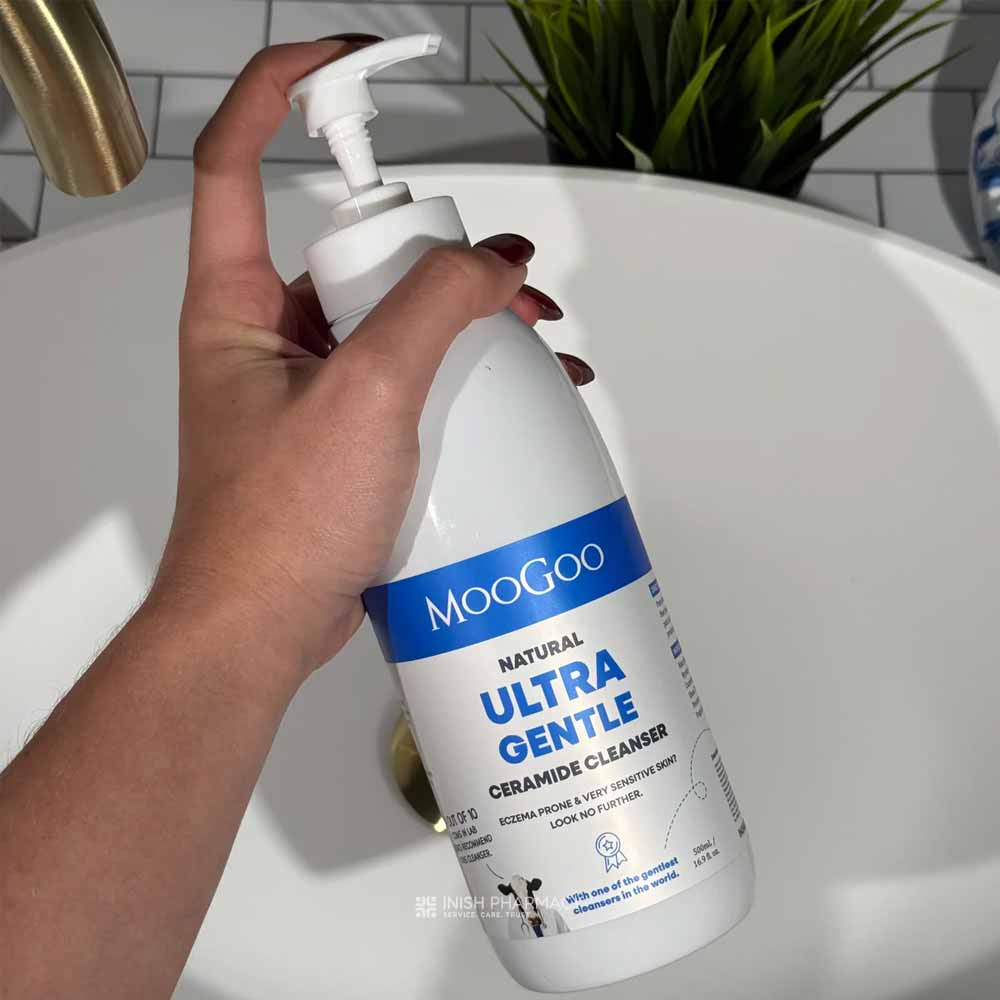 MooGoo Natural Ultra Gentle Cleanser with Ceramides 500ml - Image 2