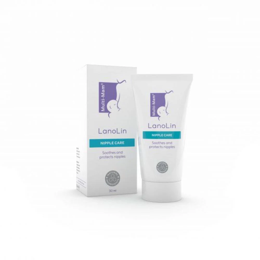 Multi-Mam Lanolin Nipple Care For Breastfeeding Mothers 30ml