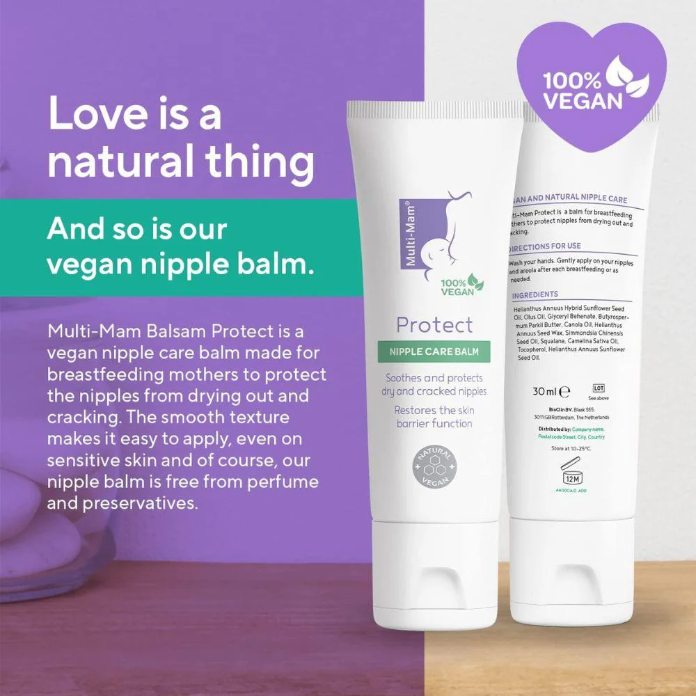 Multi-Mam Protect Nipple Care Balm for Breatfeeding Mothers 30ml - Image 4