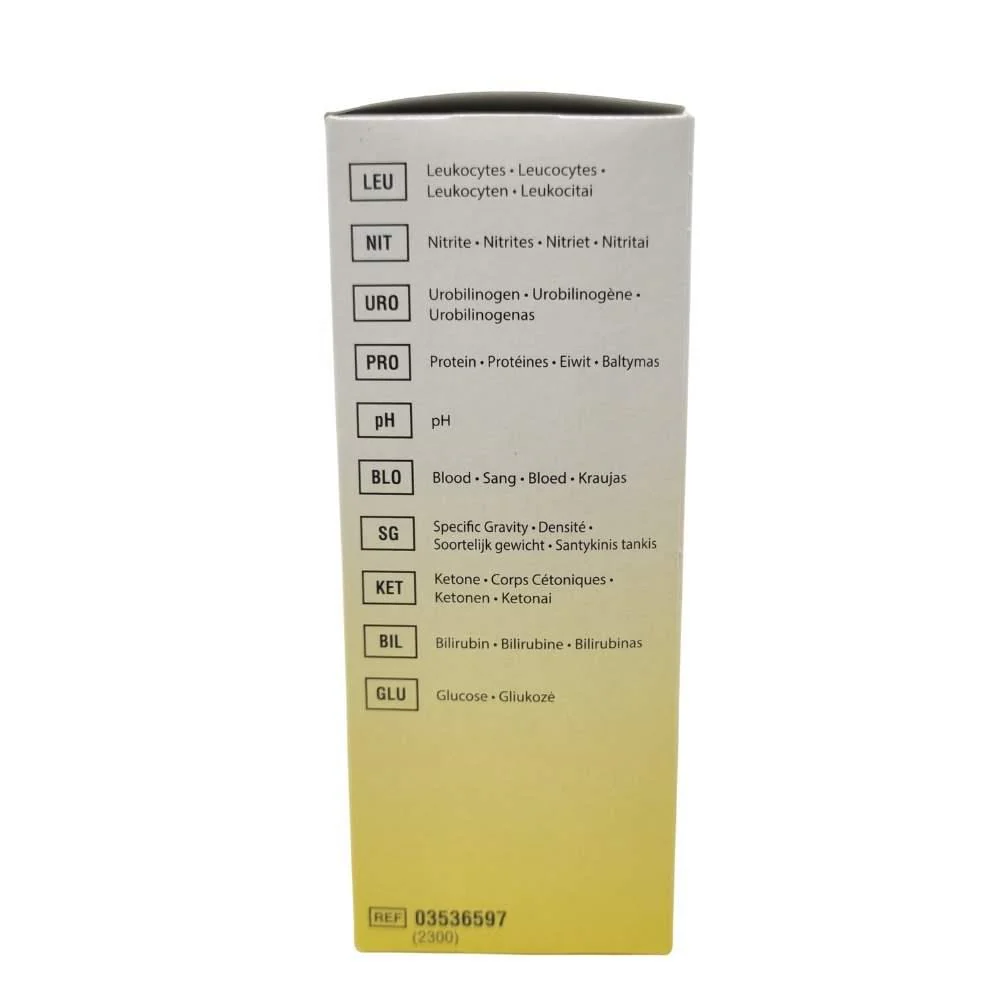 Multistix 10 SG Reagent Strips for Urinalysis 100 Pack 2300 - Image 2