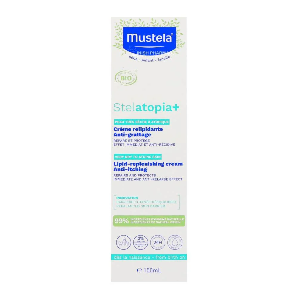 Mustela Stelatopia Lipid Replenishing Cream 150ml