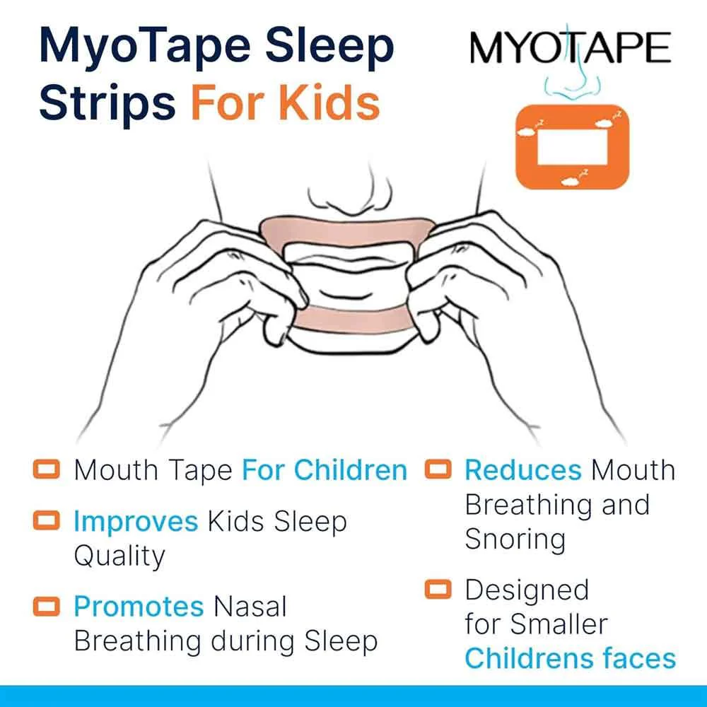 Myotape Nose Breathing For Kids 90 Strips - Image 2