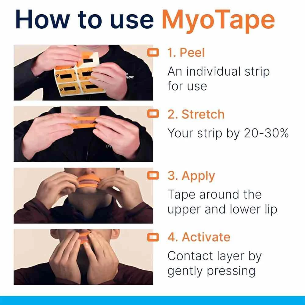 Myotape Nose Breathing For Kids 90 Strips - Image 5