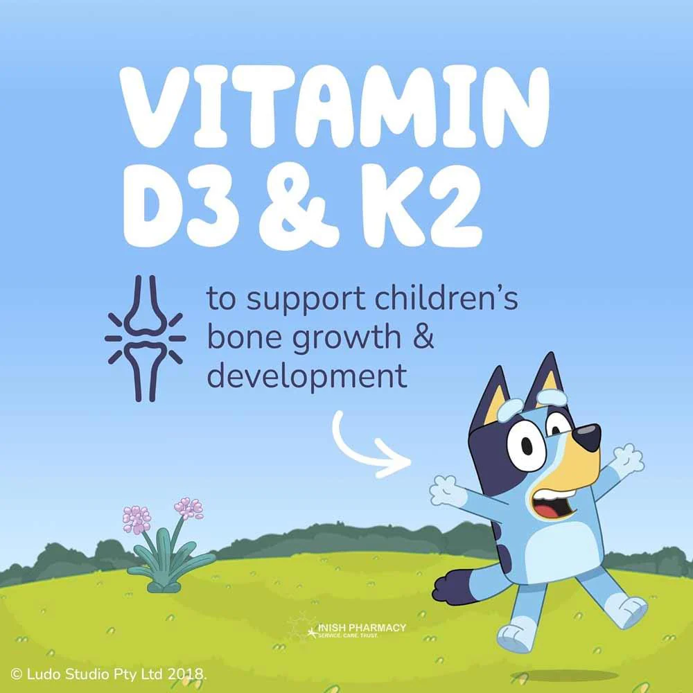 Natures Aid Bluey Bone Gummies 30 Pack - Image 3