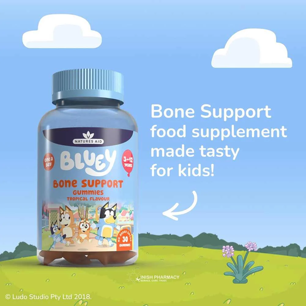 Natures Aid Bluey Bone Gummies 30 Pack - Image 8