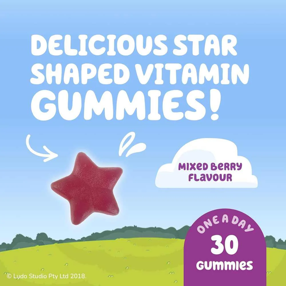Natures Aid Bluey Immune Support Gummies 30 Pack - Image 7