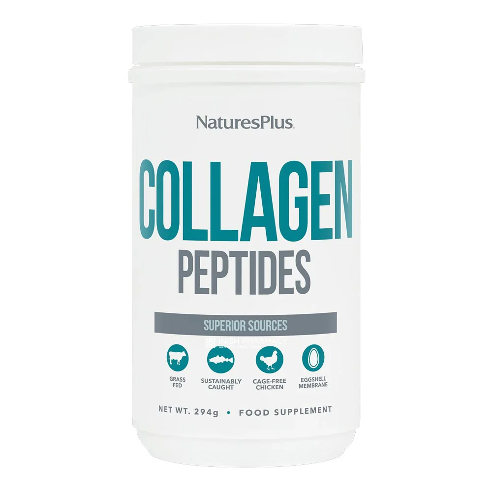 Natures Plus Collagen Peptides Powder with Vitamin C 294g