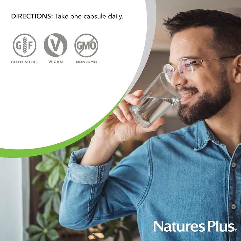 Natures Plus His Journey Once Daily Multi 30 Tablets - Image 5