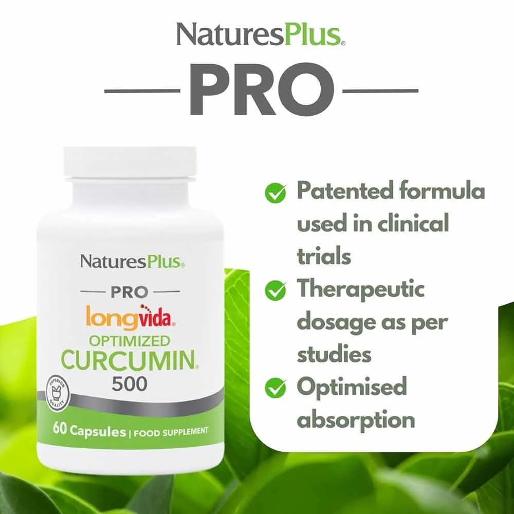 Natures Plus Longvida Curcumin 30 Capsules - Image 3