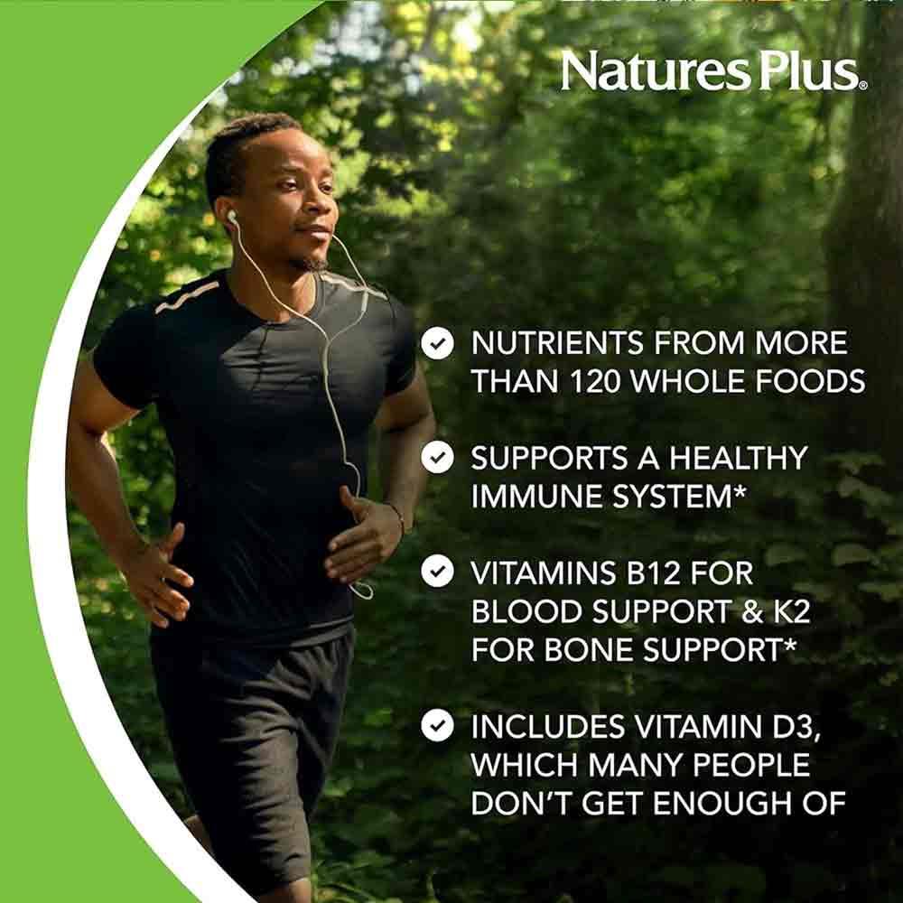 Natures Plus Source of Life Gold Multi-Vitamin 90 Capsules - Image 3