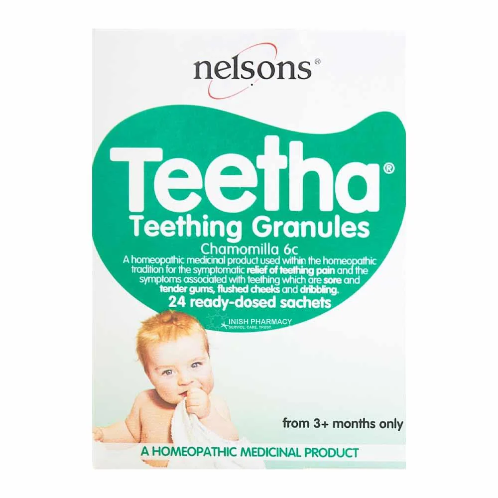 Nelsons Teetha Teething Granules 40 Sachets