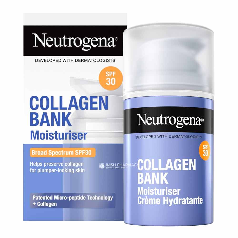 Neutrogena Collagen Bank Moisturiser SPF30 50ml