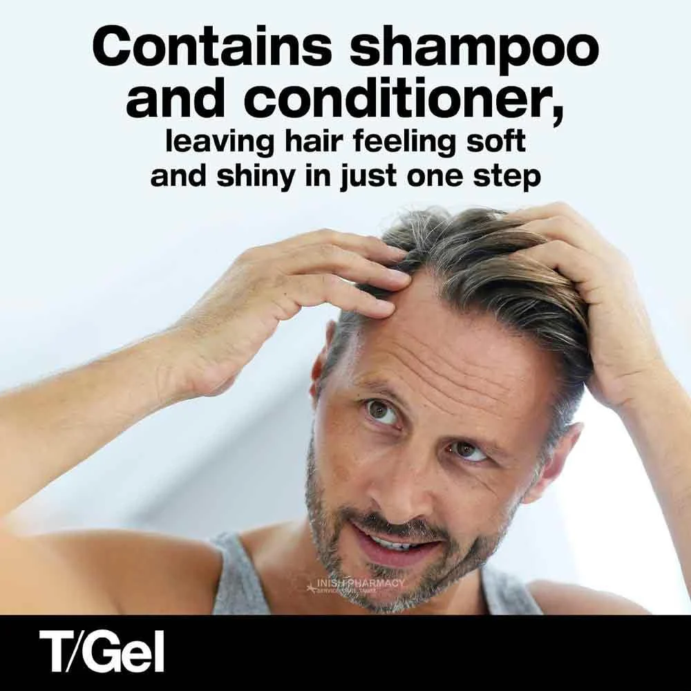 Neutrogena T Gel 2 in 1 Anti Dandruff Shampoo & Conditioner 250ml - Image 4