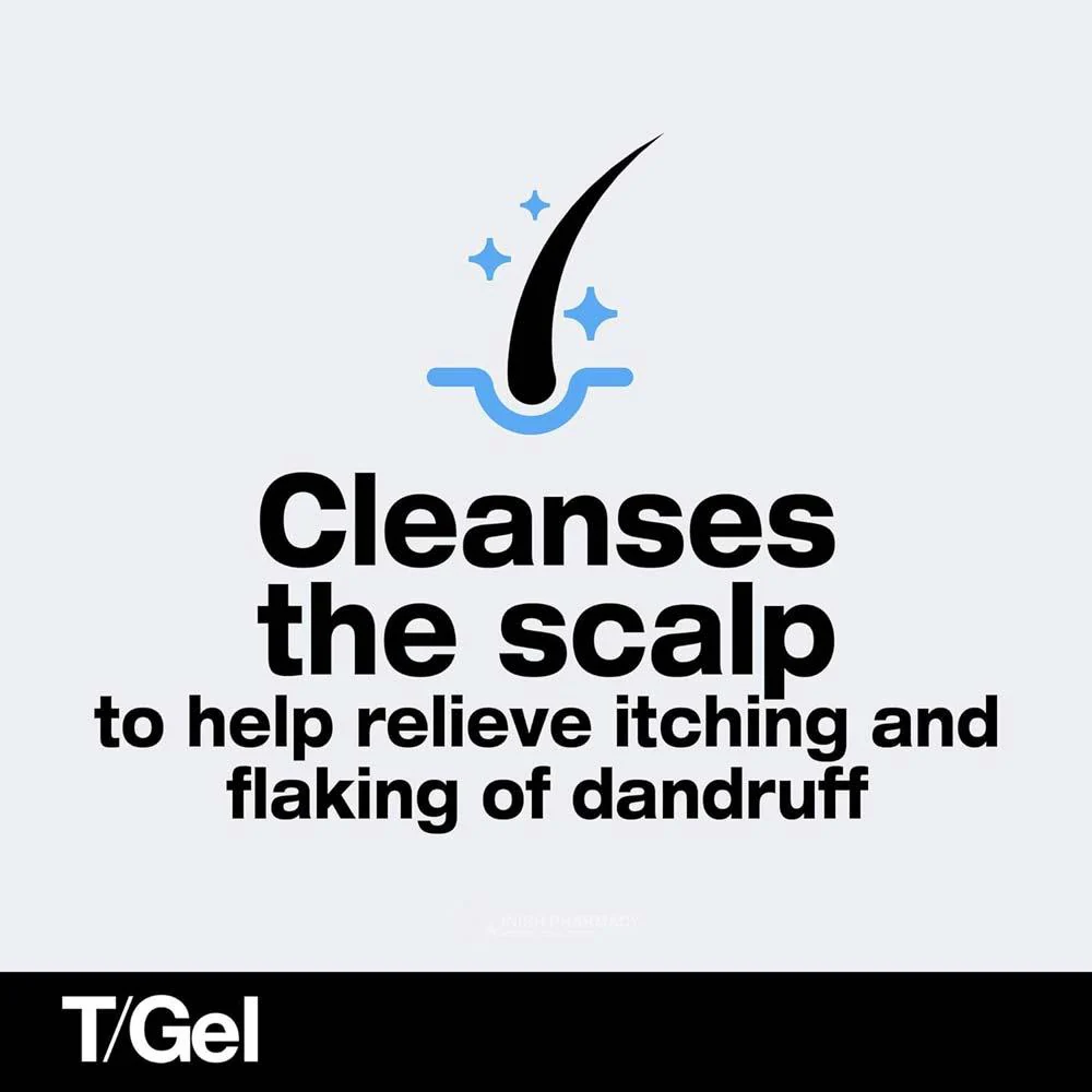 Neutrogena T Gel 2 in 1 Anti Dandruff Shampoo & Conditioner 250ml - Image 6