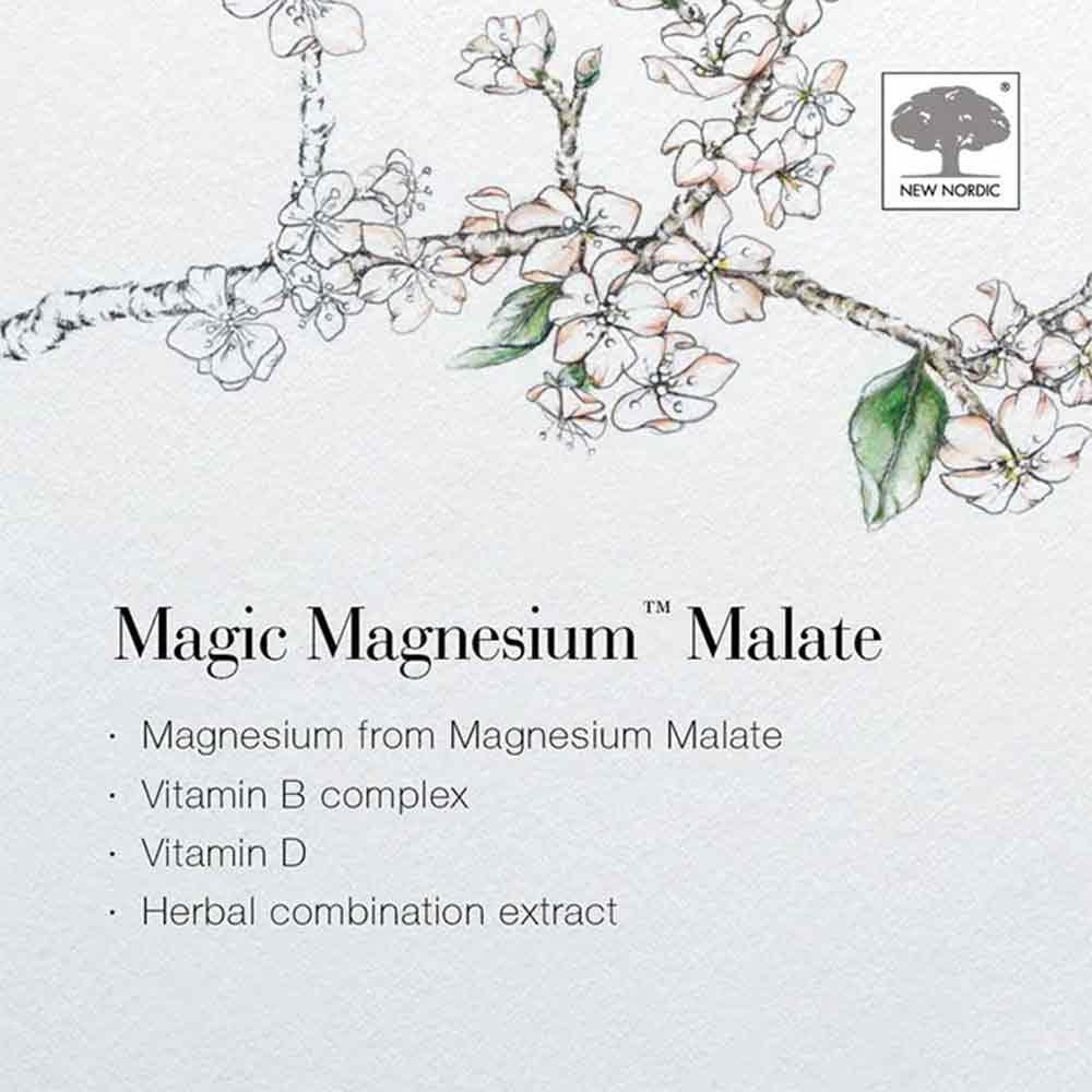 New Nordic Magic Magnesium Malate 800mg 60 Tablets - Image 8