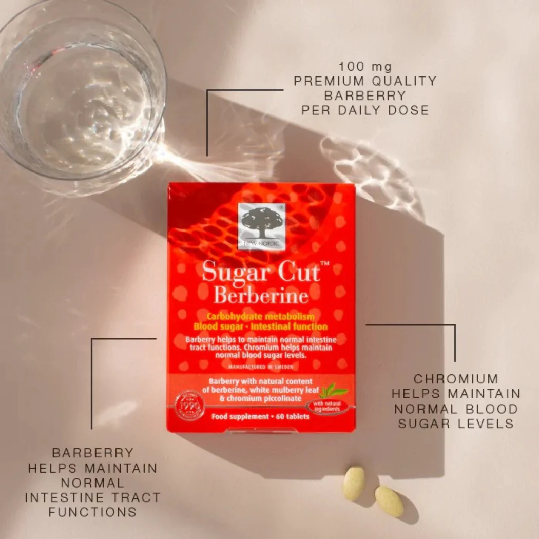 New Nordic Sugar Cut Berberine 60 Pack - Image 4